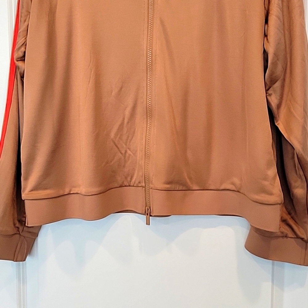 Victoria's Secret Track Star Full Zip Jacket Brown XL NWT - Picture 6 of 10